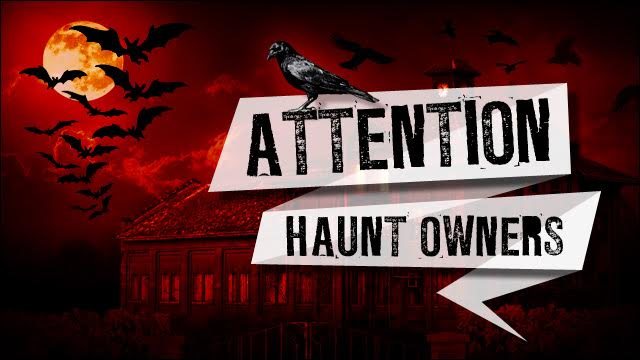Attention New Jersey Haunt Owners
